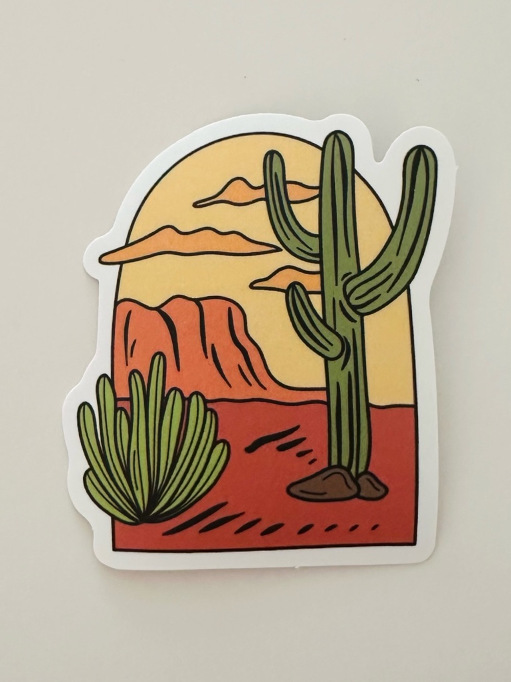 10/$10 Desert Cactus Sticker